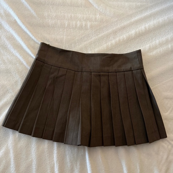 Zara mini herringbone skort size small - Picture 2 of 2
